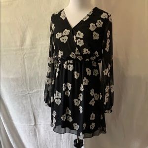 Express chiffon dress